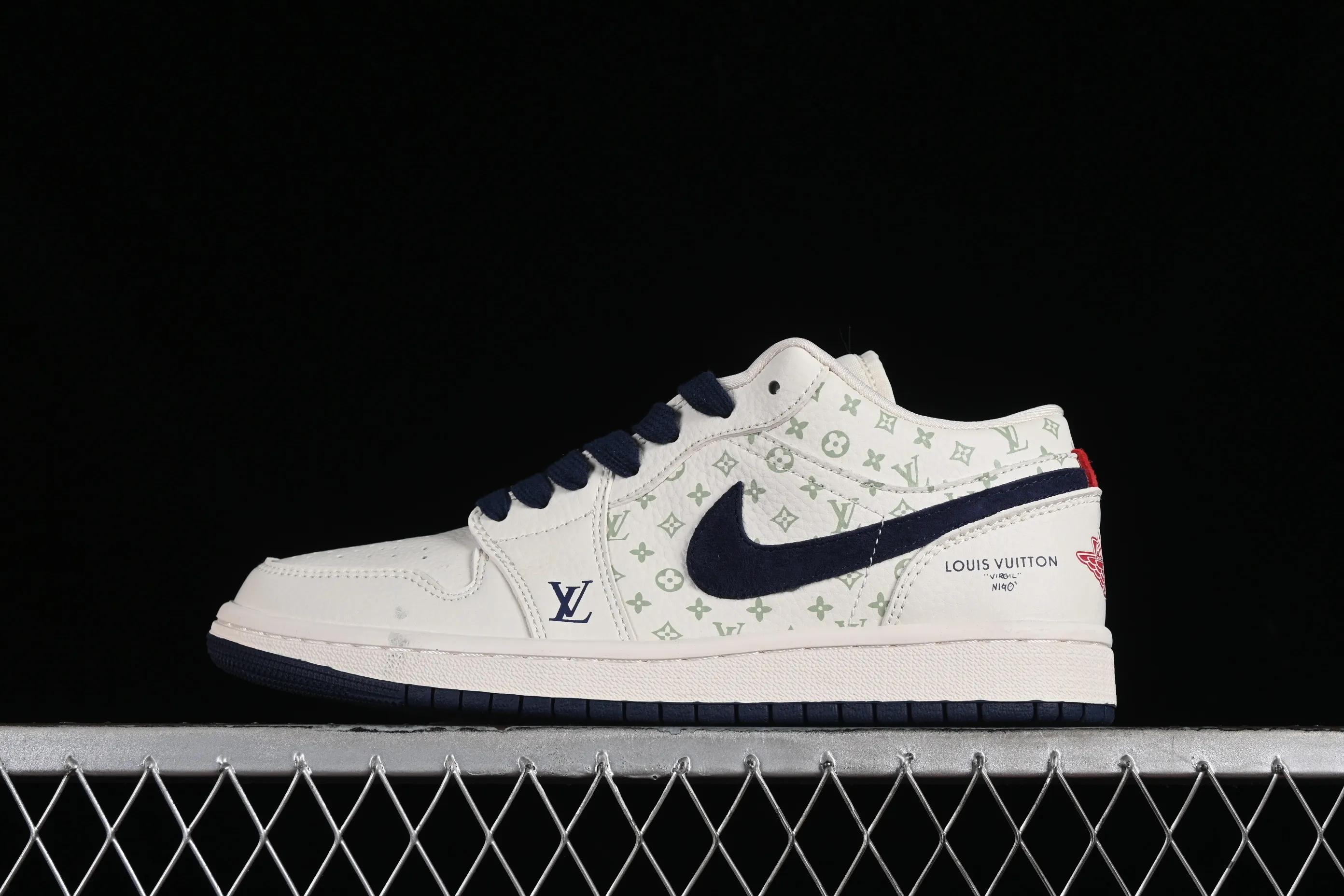 All categories Air Jordan Jordan series basketball shoes Air Jordan 1 Low High-end customized low-top sneakers Special offer Air Jordan 1 Low AJ1 Joe 1LV joint-Mi Cheng High-end customized low-top retro casual sneakers WG8850-001